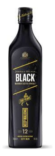 Whisky Johnnie Walker Black Edición 200 Años 700ml