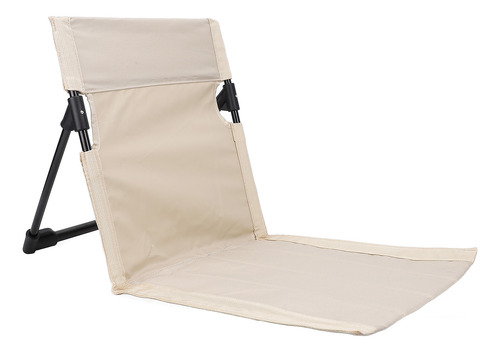 Silla De Playa Con Respaldo Ajustable, Plegable Y Portátil
