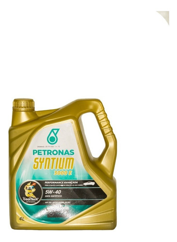 Aceite 5w40 Sintético Petronas Syntium 3000 E 4 Lt