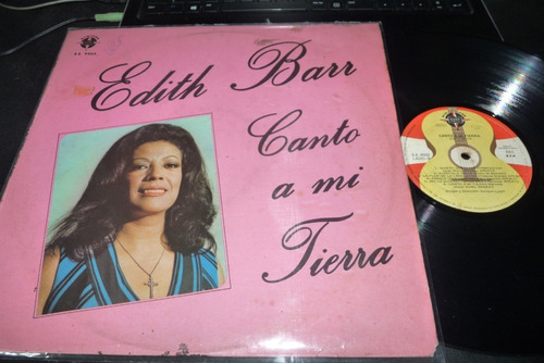 Jch- Edith Barr Canto A Mi Tierra Lp Criollo