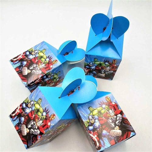 Cajas Cotillones Héroes En Pijama, Avengers, Fortnite, Cars