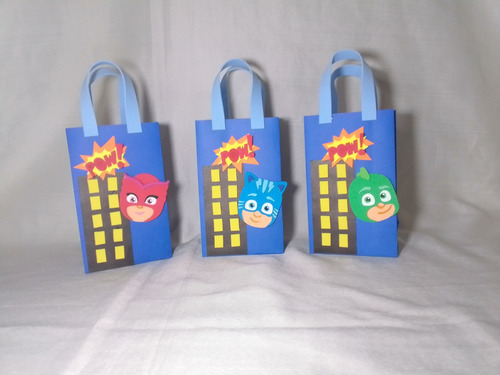 Chupetera Piñata Cotillón Pj Mask Héroes En Pijamas Fiesta