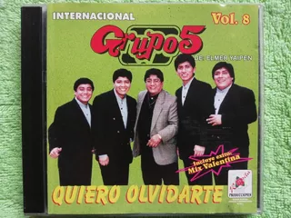 Eam Cd Grupo 5 Vol. 8 Quiero Olvidarte 1999 + Mix Valentina
