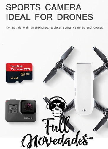 Memoria Gopro Micro Sd Extreme Pro A2 128gb 4k 170mb Sandisk