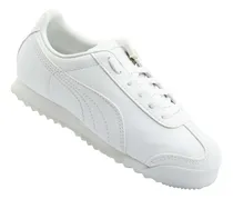 Comprar Tenis Puma Roma Basic Ps 361594 14  White Gray Blanco  
