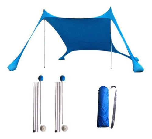 Carpa De Playa Portátil De Licra Para Acampar Al Aire Libre