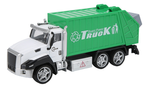 1:42 Escala De Basura Camión De Basura De Coche Papelera De