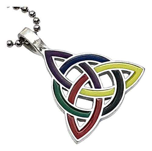 Celt Celtic Jewelry Elemental Rainbow Lgbt Triquetra Trinity