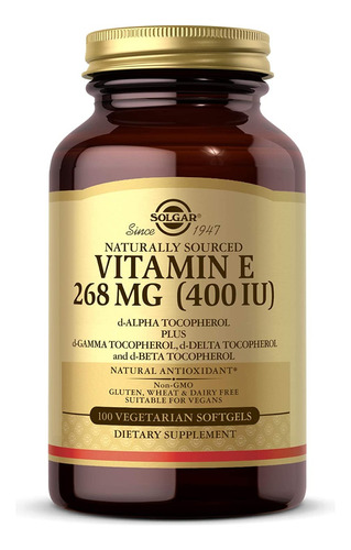 Vitamin E - Vegana, Gluten Free - Unidad a $188700