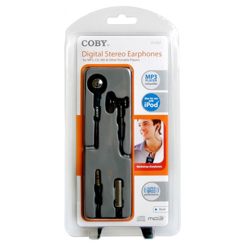 Fone De Ouvido Coby Cve97 C/suporte Para Pescoço