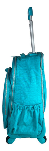 Mochila Escolar Crinkle Up4you Juvenil 4 Rodas Notebook Alça