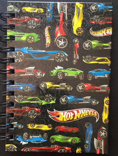 Imagen 2 de 2 de Agenda Para Niño Hot Wheels-varios Diseños