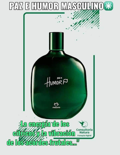Natura Paz E Humor Eau De Toilette 75 ml Para Hombre