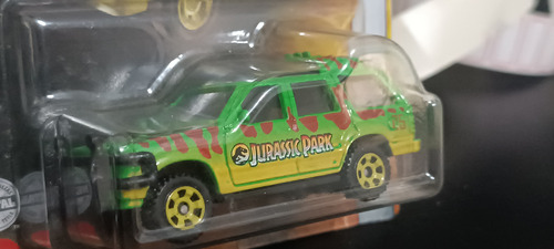 Matchbox Ford Explorer Jurassic Park 1/64 Produto Novo!! Verde-claro (Usado)