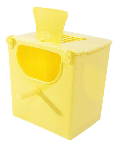 Caja De Reproducción De Aves Amarillo