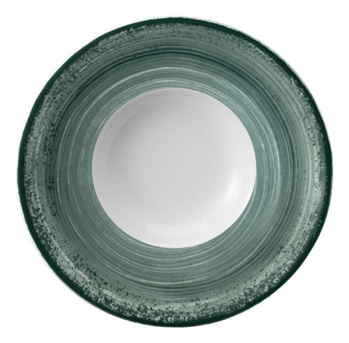 Plato Risotto 27cm Porcelana Schmidt Esfera Color Color Verde