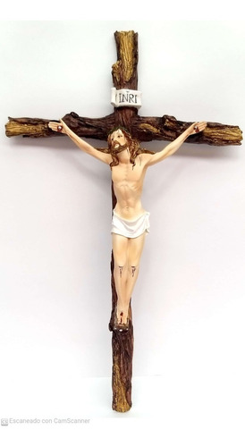 Cristo Crucificado Cristo Jesus Crucificado Resina Figart