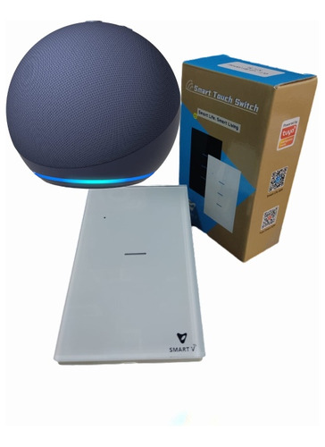 Combo Smart Casas Inteligente Alexa Interruptor Wifi Smartv