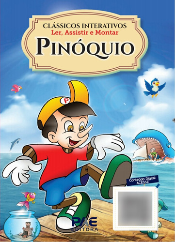 Livro Clássicos Interativos - Pinóquio