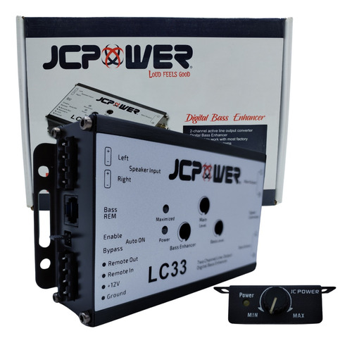 Epicentro Restaurador + Convertidor Alta Baja Jc Power Lc33