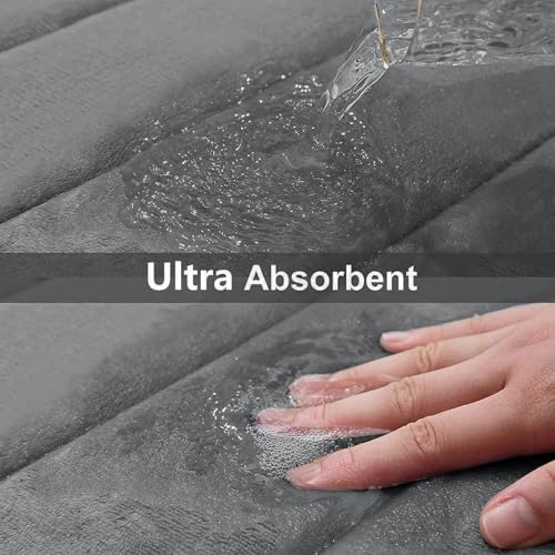 Buganda Memory Foam Soft Alfombrillas De Baño - Alfombras De