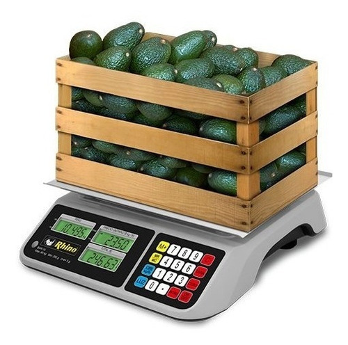 Báscula Digital Rhino Bar-10 60 Kg/ 5g Extra Grande Comprosi