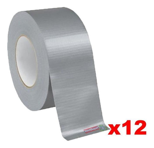 Cinta Gris Para Unir Mangueras, Mxgtp-004, 12 Pzs, 10m, Anc