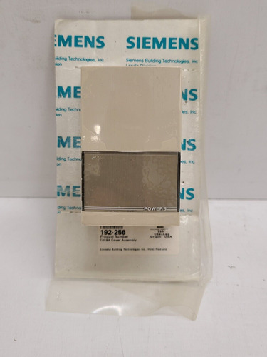 New Old Stock! Siemens Thermostat Cover 192-256 Ccm