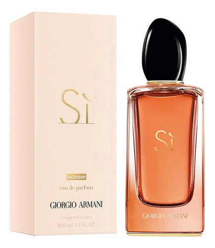 Perfume Giorgio Armani Sí Intense Original 100 Ml Para Dama