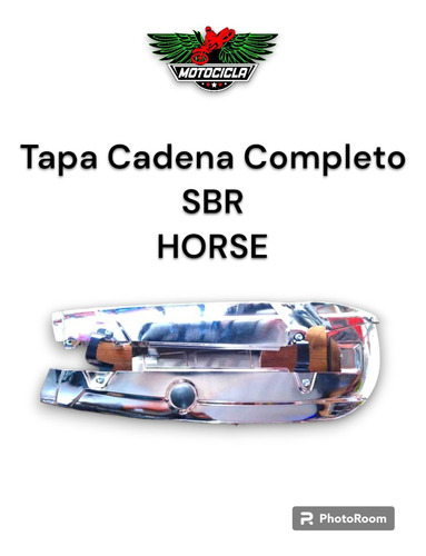 Tapa Cadena Completo Moto Sbr Y Horse