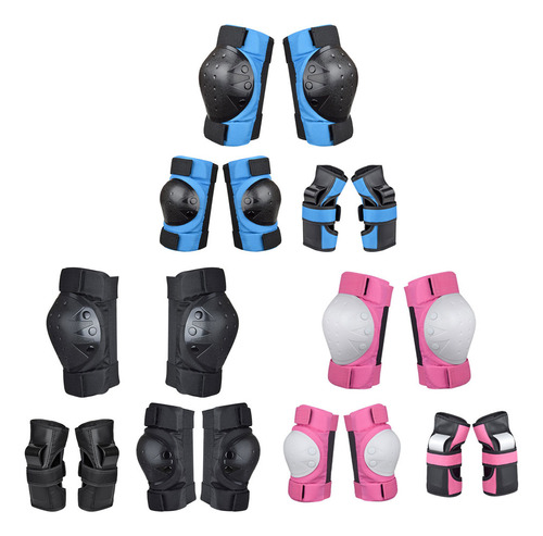 Juego De Coderas Y Muñequeras, 6 Piezas, Protectores De Rodi