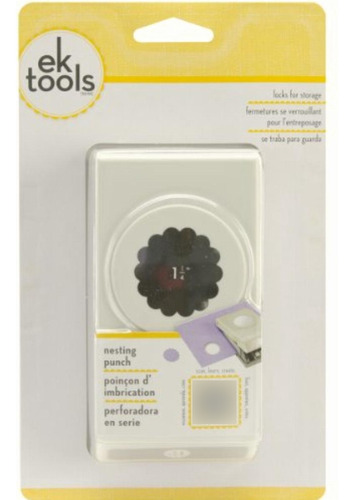 Ek Tools Perforadora Circular, Borde Festoneado De 3,8 Cm,