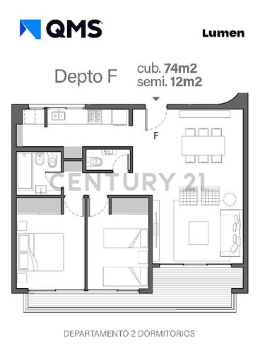 Departamentos Qms - Q49 - Arquitectura En Venta