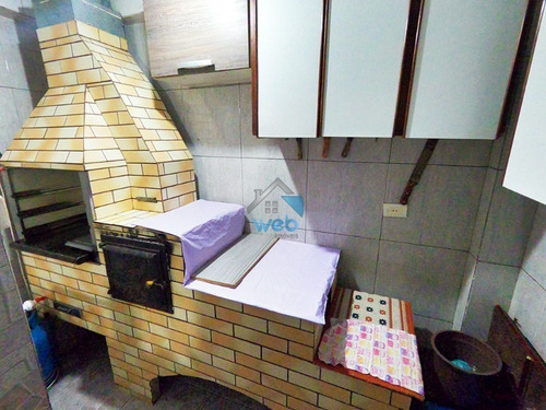 Imagem 16 de 30 de Lindo Sobrado Isauro Trinco. Ótima Localização, Seguro, Com Churrasqueira E Cozinha Planejada. Na Região Do Cajuru. - Ca01226 - 69178302
