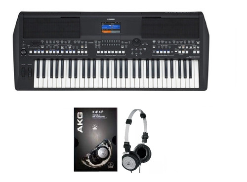 Imagem 1 de 1 de Kit Teclado Yamaha Psr Sx600 Psrsx600 Com Fone K414