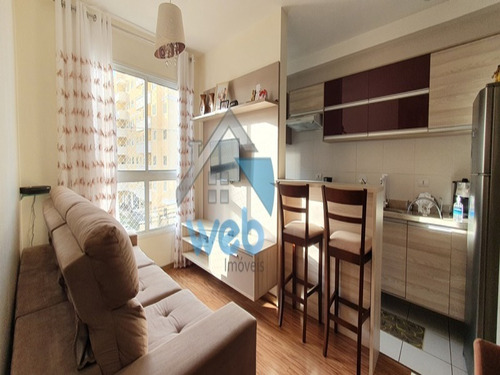 Imagem 1 de 30 de Apartamento De Dois Quartos, Aquecimento A Gás, Condomínio Com Piscina No Neoville! - Ap00794 - 71013116