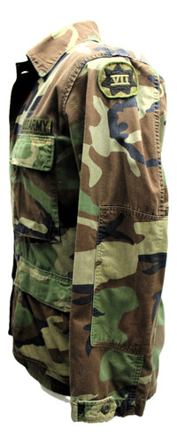 Gandola De Botão, U.s. Army, Woodland Type One, Small (Usado)