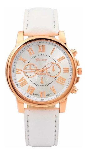 Reloj Geneva Mujer Blanco.