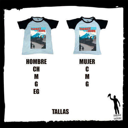 Playera Ticket To Ride Juego De Mesa