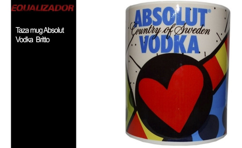 Taza Absolut Vodka