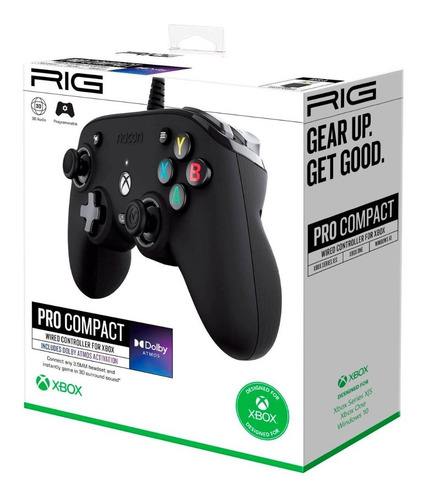 Imagen 1 de 6 de Control Alambrico Nacon Pro Compact Xbox Series X|s