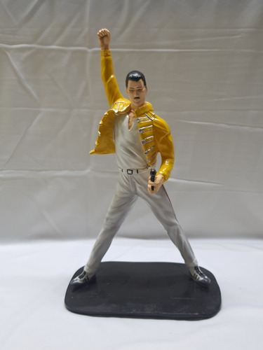 Figura Freddy Mercury Queen Cantante Banda En Resina Rockero