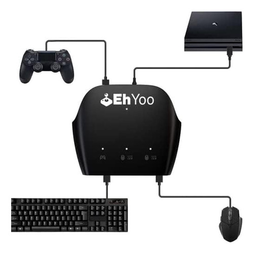 Adaptador Convertidor Teclado Y Mouse Nintendo Switch, Lite