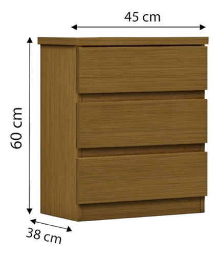 Mesa De Cabeceira Com 3 Gavetas Mesa De Quarto Para Canto