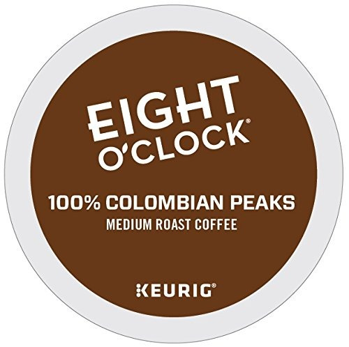 Ocho O Reloj De Café Peaks Colombianos, Keurig Pods K-taza, 