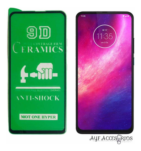Vidrio Cerámica Motorola One Hyper