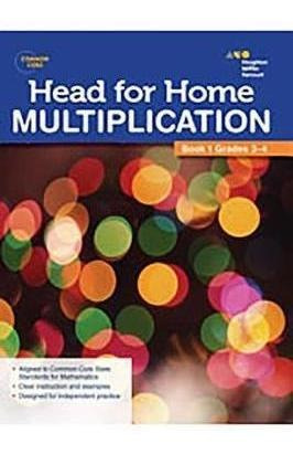 Head For Home : Math Skills: Multiplication, Book 1 - Ste...
