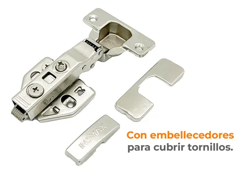 Bisagra Cierre Suave Clip Base 3d Cazoleta 35 Codo 0