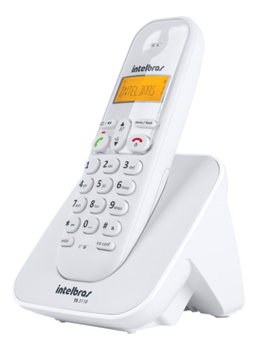 Imagem 1 de 6 de Telefone Ts 3110 Branco Intelbras