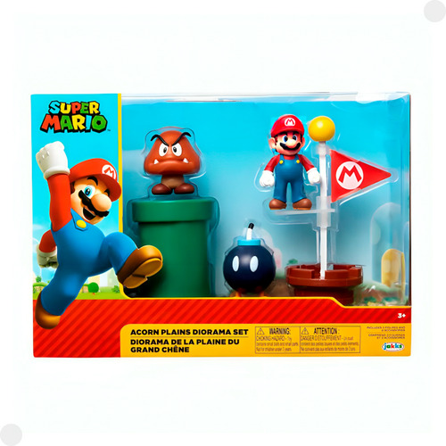 Conjunto Super Mario Cenário C/ Acessórios 004267 - Sunny